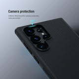 Nillkin Super Frosted Shield Pro pansret kuffert til Samsung Galaxy S24 Ultra - rød