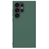 Nillkin Super Frosted Shield Pro pansret kuffert til Samsung Galaxy S24 Ultra - grønt