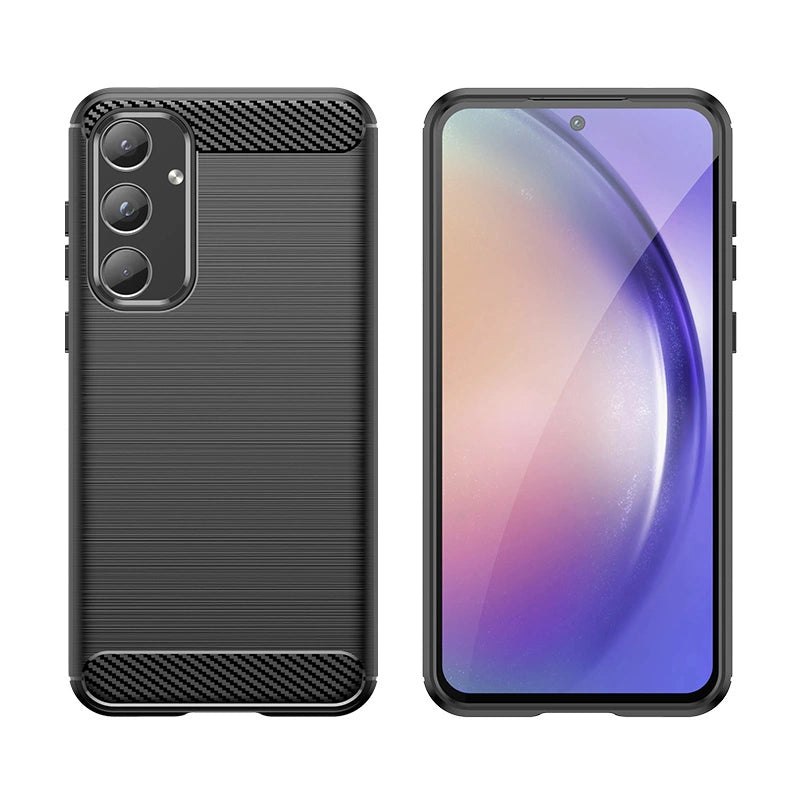 Carbon Case til Samsung Galaxy A55 - sort