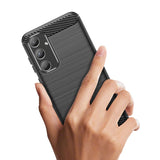 Carbon Case til Samsung Galaxy A55 - sort