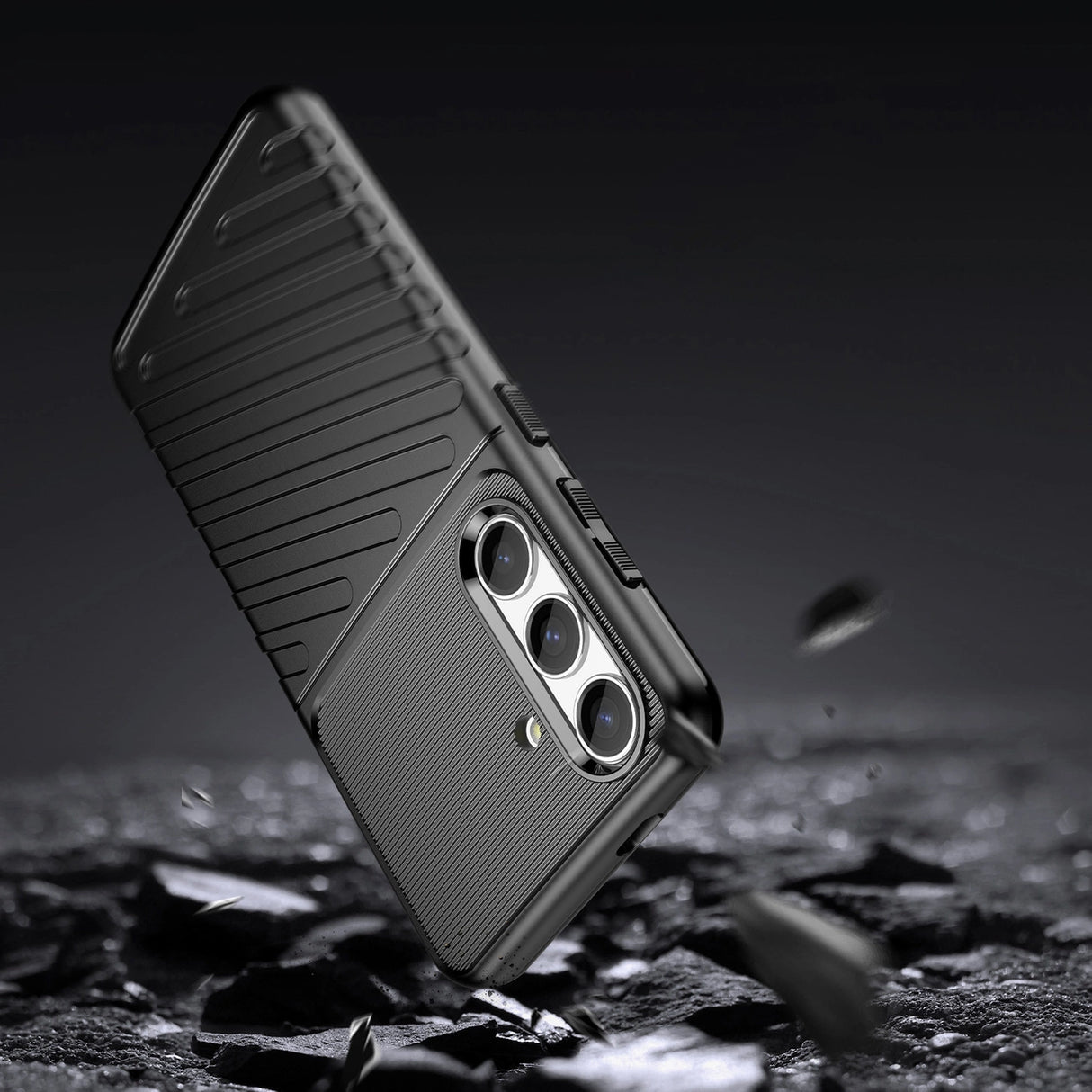 Thunder Case pansret kuffert til Samsung Galaxy S24 - sort