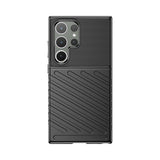 Thunder Case pansret kuffert til Samsung Galaxy S24 Ultra - sort