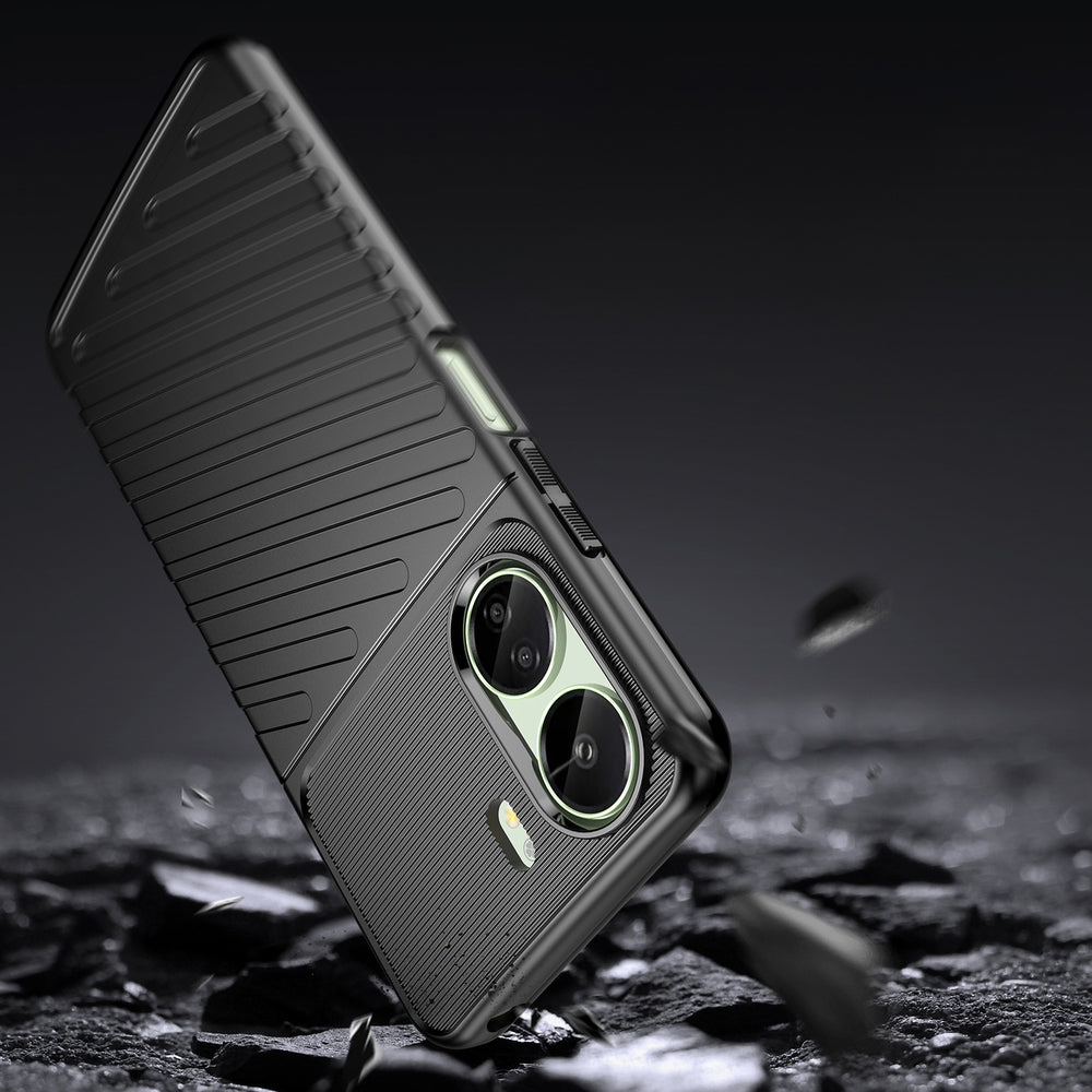 Thunder Case pansret kuffert til Xiaomi Redmi 13c - sort