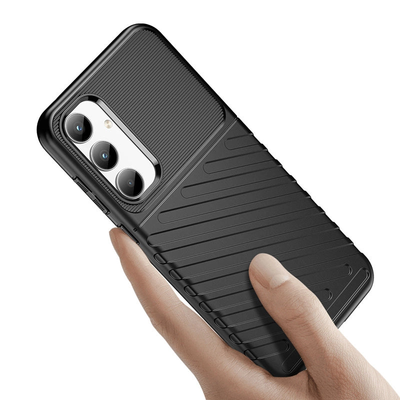 Thunder Case pansret kuffert til Samsung Galaxy A35 - sort