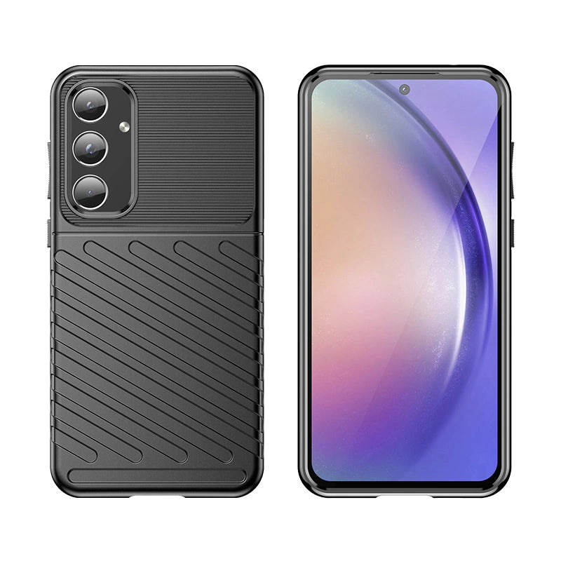 Thunder Case pansret kuffert til Samsung Galaxy A55 - sort