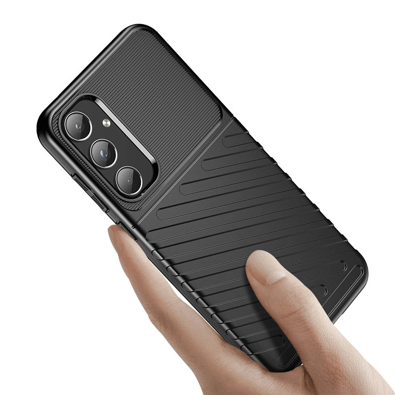 Thunder Case pansret kuffert til Samsung Galaxy A55 - sort