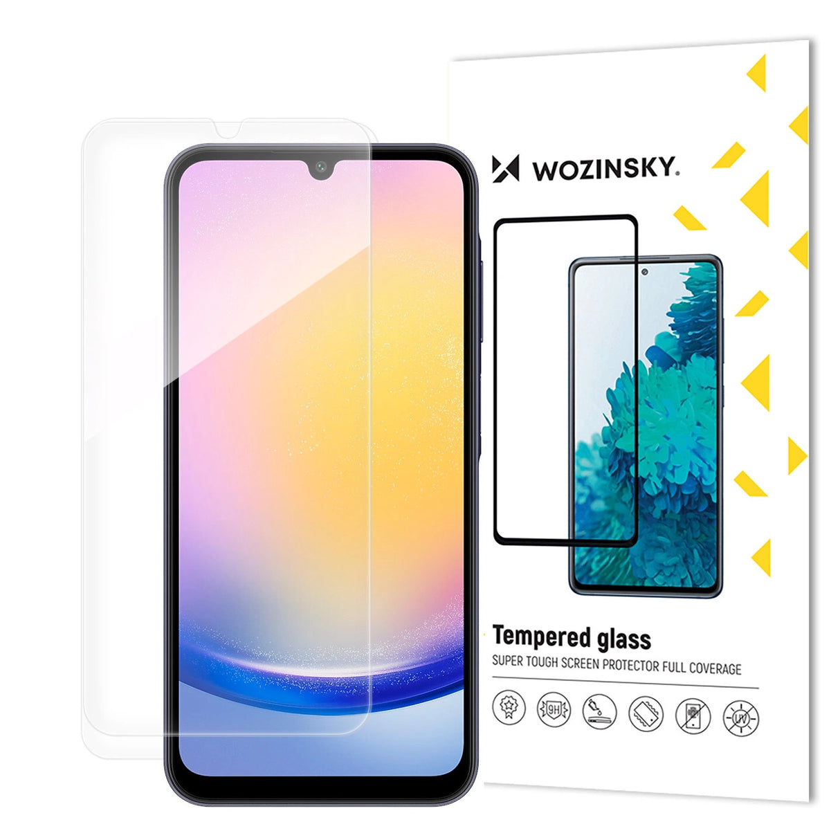 Wozinsky hærdet glas til Samsung A25