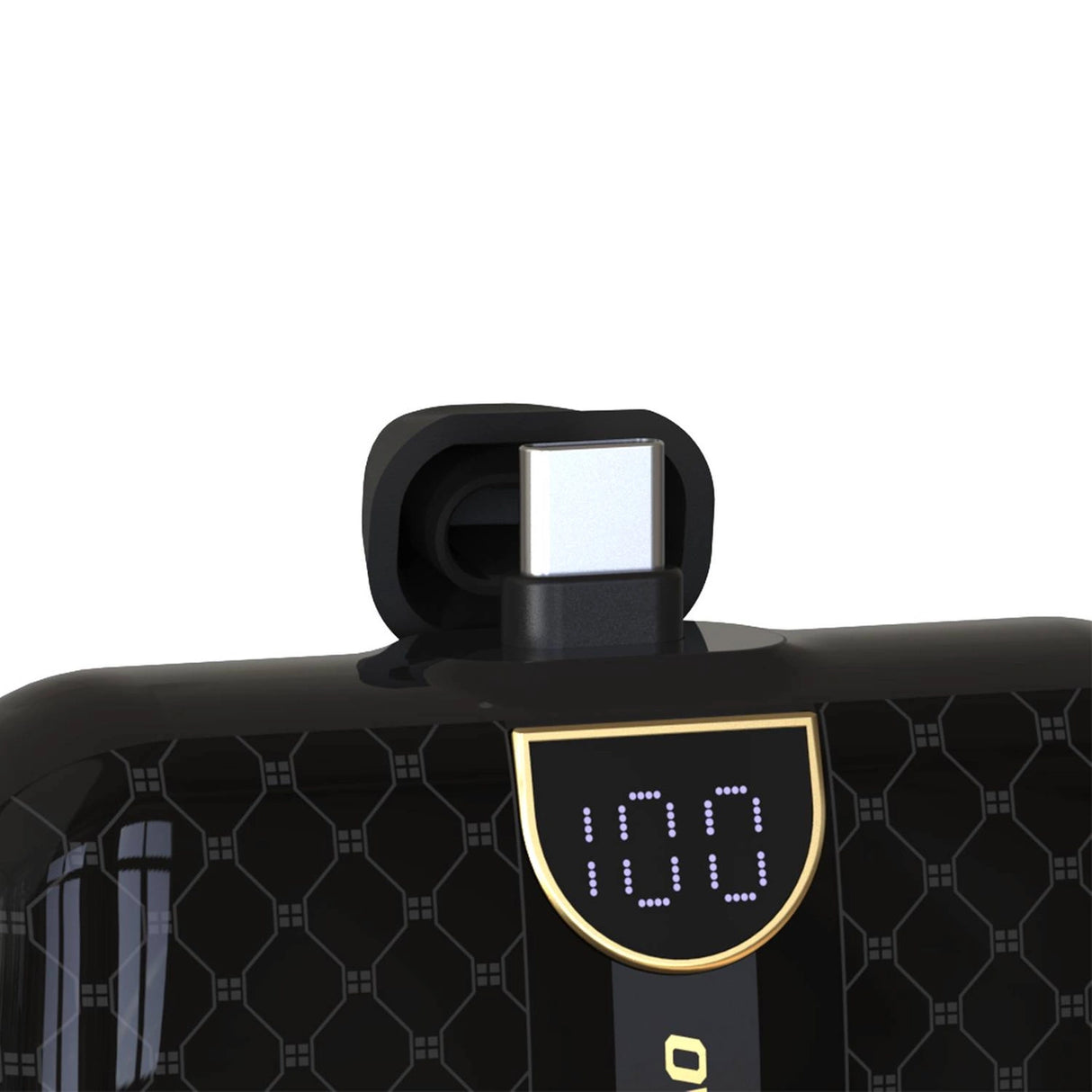 Powerbank Dudao K20SC 5000mAh mini 2x USB-C - sort