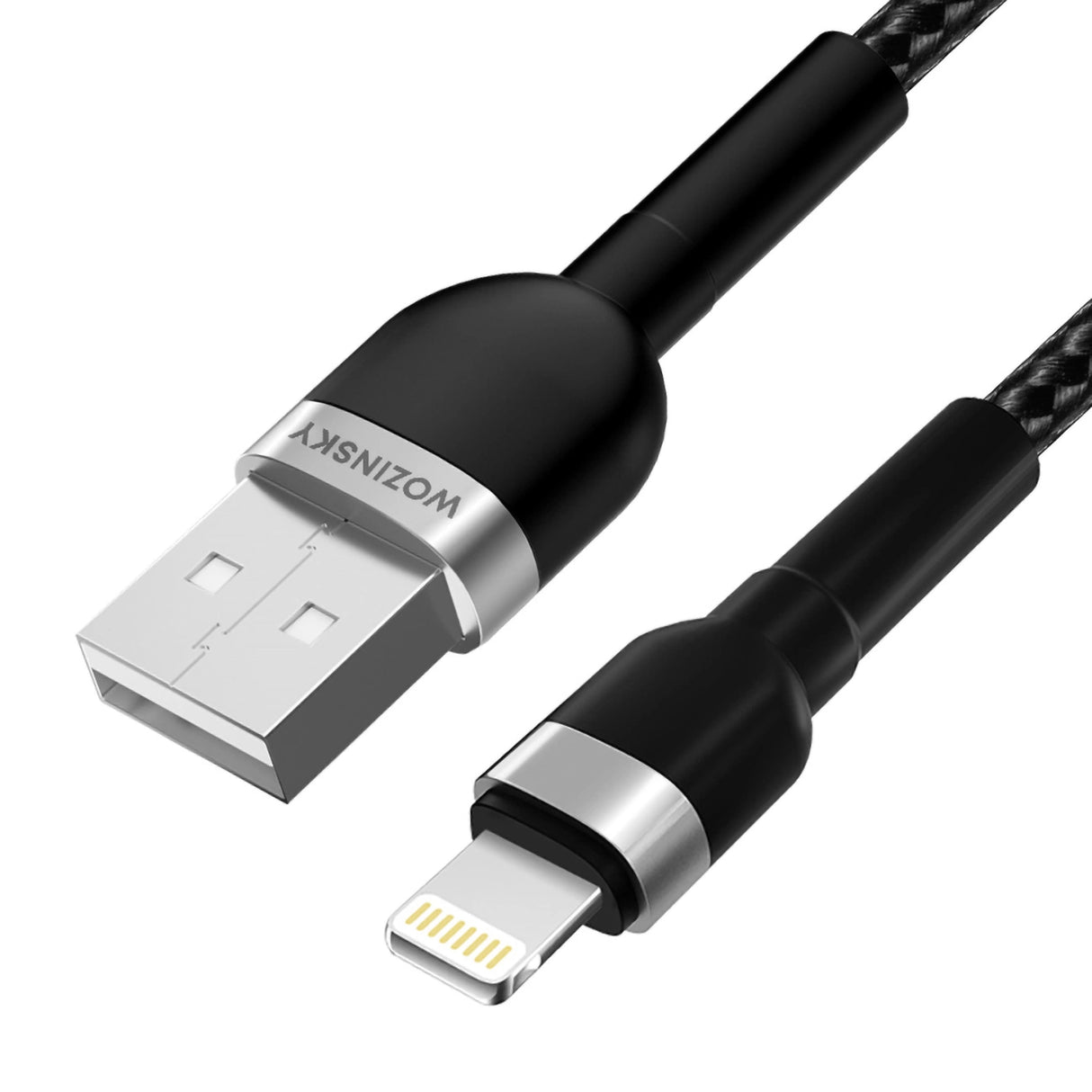 Wozinsky WNBAL1 USB-A / Lightning 2.4A kabel 1 m - sort