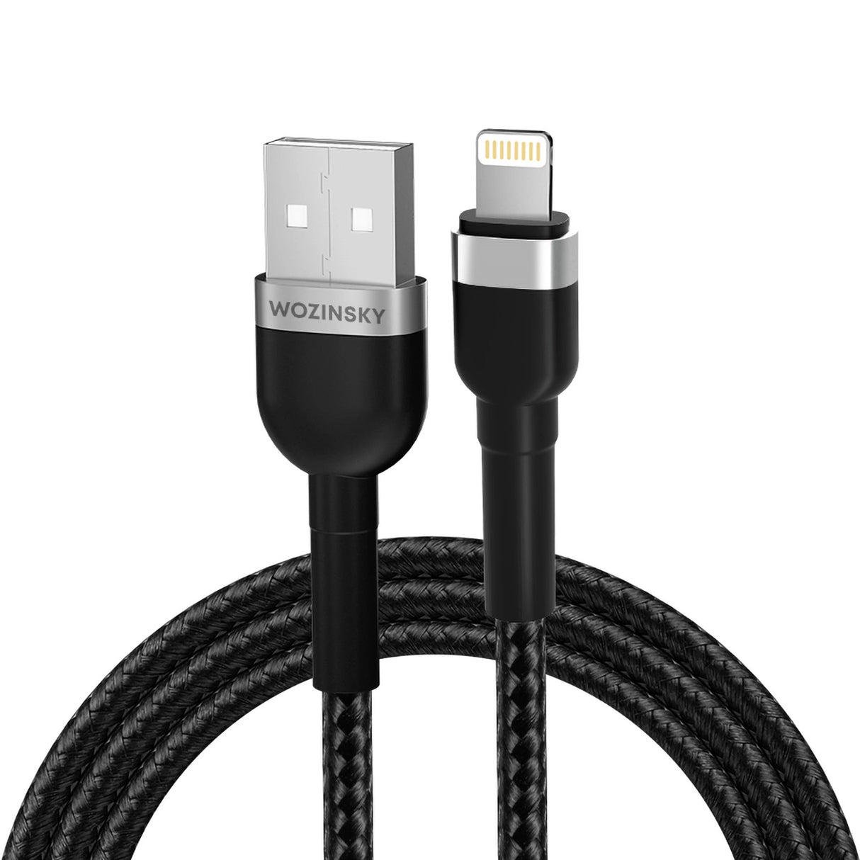 Wozinsky WNBAL2 USB-A / Lightning 2.4A kabel 2 m - sort