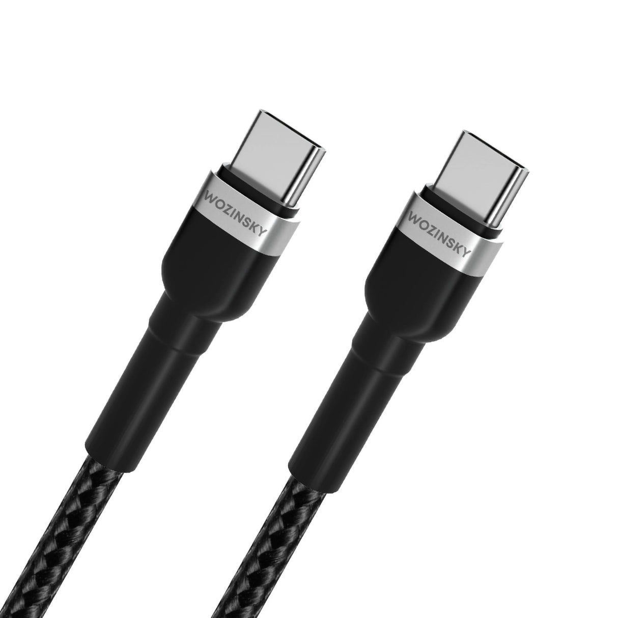 Wozinsky WNBCC1 USB-C / USB-C PD 65W kabel 1 m - sort