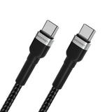 Wozinsky WNBCC1 USB-C / USB-C PD 65W kabel 1 m - sort