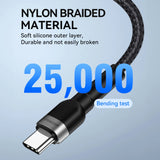 Wozinsky WNBCL1 Lightning / USB-C PD 30W kabel 1 m - sort