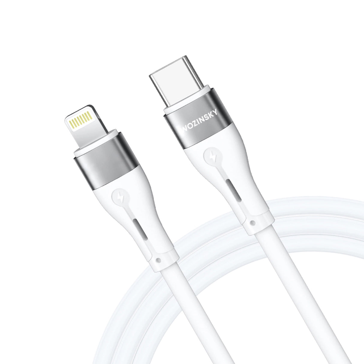Wozinsky WSTCL2 Lightning / USB-C PD 27W kabel 2 m - hvid
