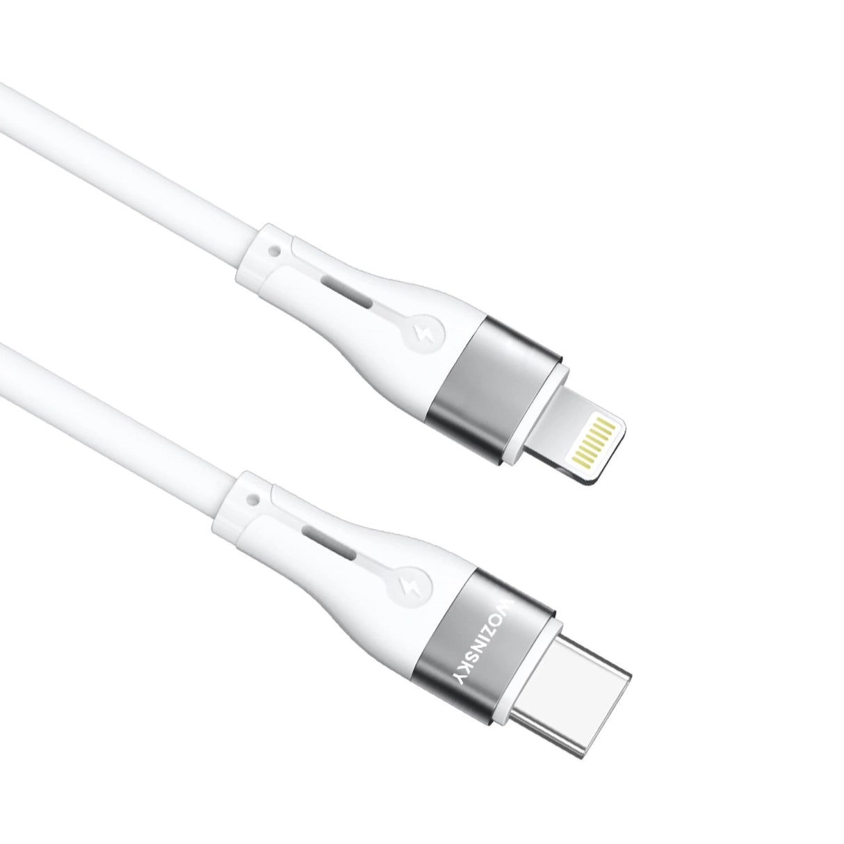 Wozinsky WSTCL2 Lightning / USB-C PD 27W kabel 2 m - hvid