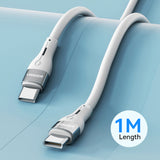 Wozinsky WSTCC1 USB-C / USB-C PD 65W kabel 1 m lang - hvid