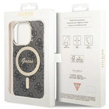 Guess IML 4G MagSafe-hylster til iPhone 15 Pro - sort