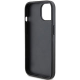 Karl Lagerfeld Quilted K Pattern case for iPhone 15 Plus / 14 Plus - black