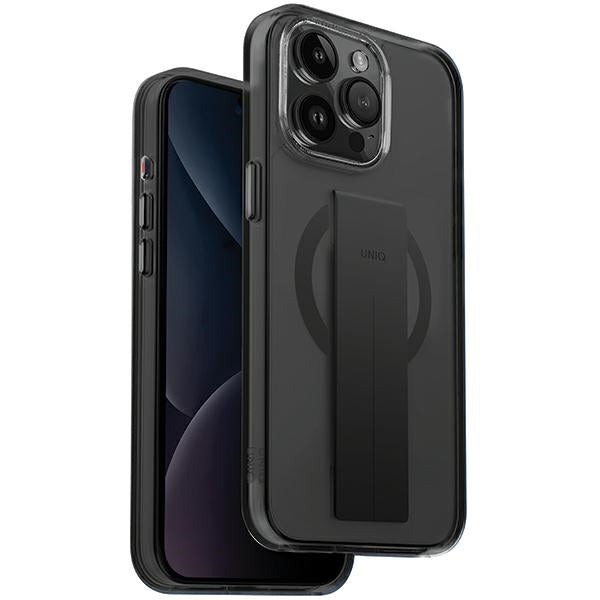 Uniq Heldro Mag Magclick Opladningsfoder til iPhone 15 Pro Max - sort