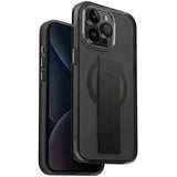 Uniq Heldro Mag Magclick Opladningsfoder til iPhone 15 Pro Max - sort