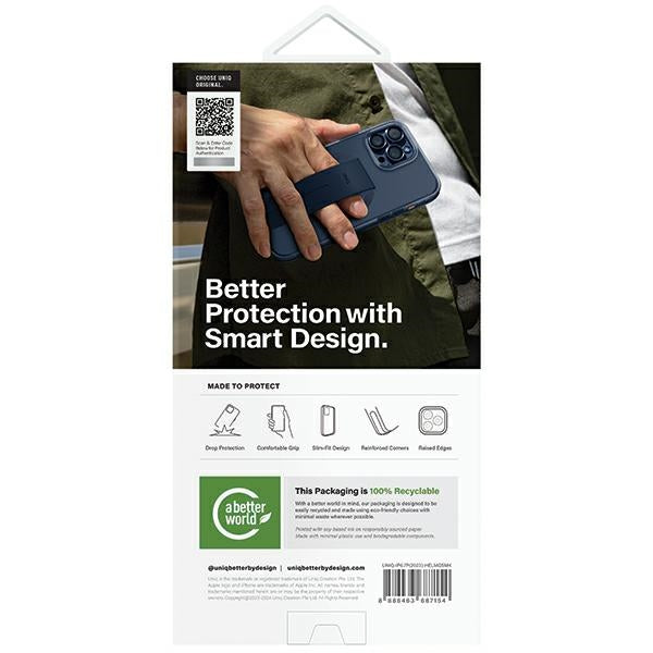 Uniq Heldro Mag Magclick Opladningsfoder til iPhone 15 Pro Max - sort