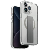 Uniq Heldro Mag Magclick Opladningsfoder til iPhone 15 Pro Max - gennemsigtig