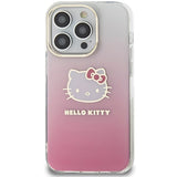 Hello Kitty IML Gradient Electrop Kitty Head case for iPhone 13 Pro / 13 - pink