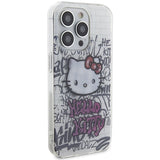 Hello Kitty IML Kitty On Bricks Graffiti case for iPhone 13 Pro / 13 - white