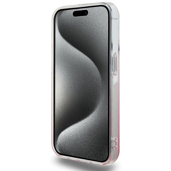 Hello Kitty IML Gradient Electrop Kitty Head case for iPhone 13 Pro Max - pink