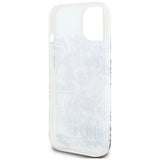 Hello Kitty IML Kitty On Bricks Graffiti case for iPhone 15 - white