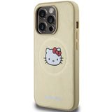 Hello Kitty Leather Kitty Head MagSafe case for iPhone 13 Pro / 13 - gold