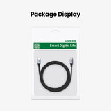Ugreen US535 USB-C / USB-C PD kabel 240W 5A 1m - grå