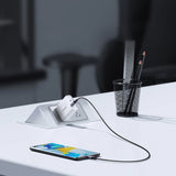 Ugreen US535 USB-C / USB-C PD kabel 240W 5A 1m - grå