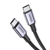 Grøn US316 USB-C / USB-C kabel 480Mb/s 5A 0,5m - Grå