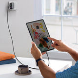 Ugreen US557 USB-C / USB-C PD kabel 100W 1m - sort