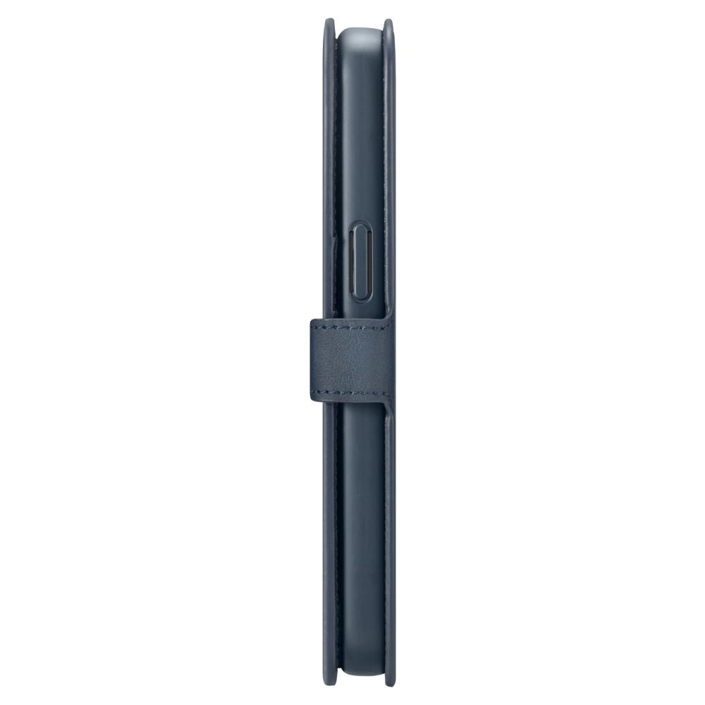 Spigen Wallet S Pro Case til iPhone 15 Pro - Navy Blue