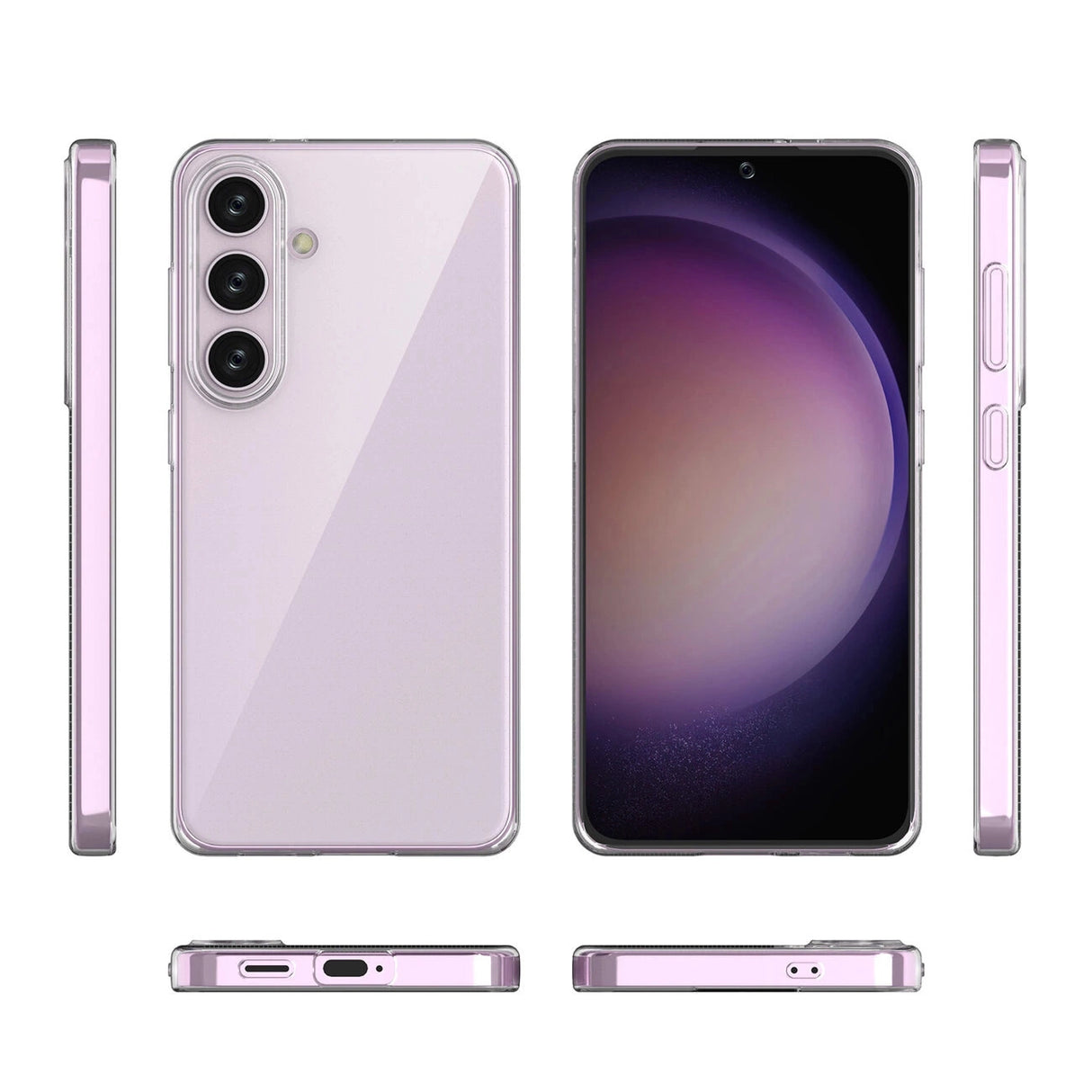 Ultra Clear case til Samsung Galaxy A55 - gennemsigtig