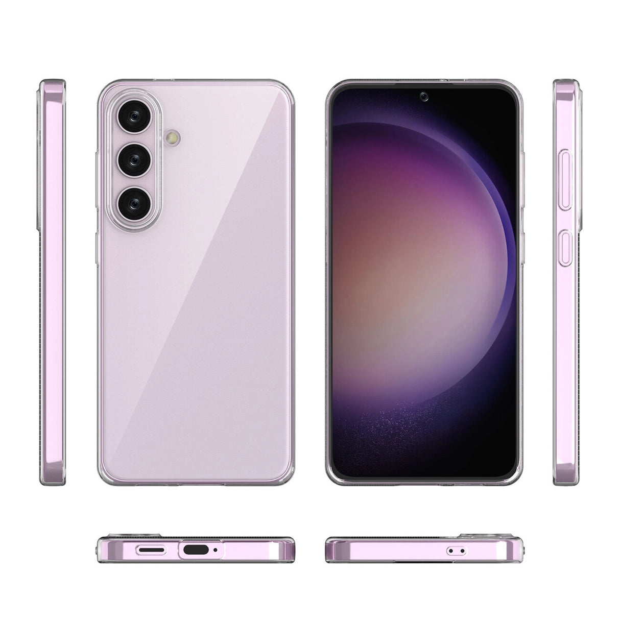 Ultra Clear-kasse til Samsung Galaxy A25 - gennemsigtig