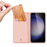 Dux Ducis Skin Pro case for Samsung S24+ with flap - pink