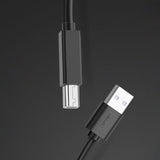 Ugreen US122 USB-B USB-A 2.0 printerkabel 10m - sort