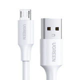 Grøn US289 60142 mikro USB / USB-A kabel 1,5 m - hvid
