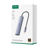Ugreen CM478 multifunktionsadapter - Grå