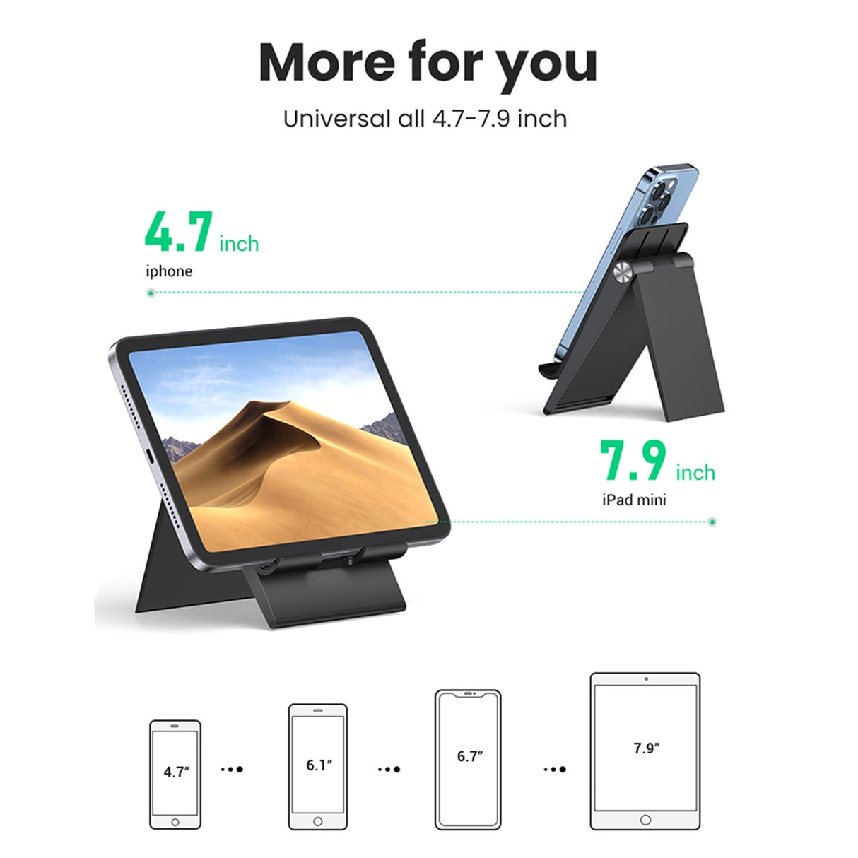 Ugreen LP247 stativ - sort