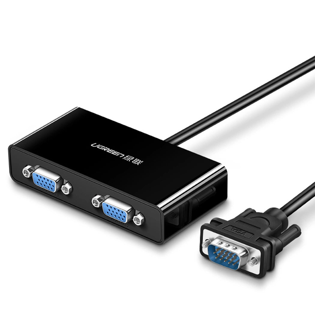 Ugreen 40254 1x2 VGA splitter - sort