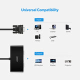 Ugreen 40254 1x2 VGA splitter - sort