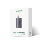 Ugreen US320 USB-C HDMI-adapter - grå