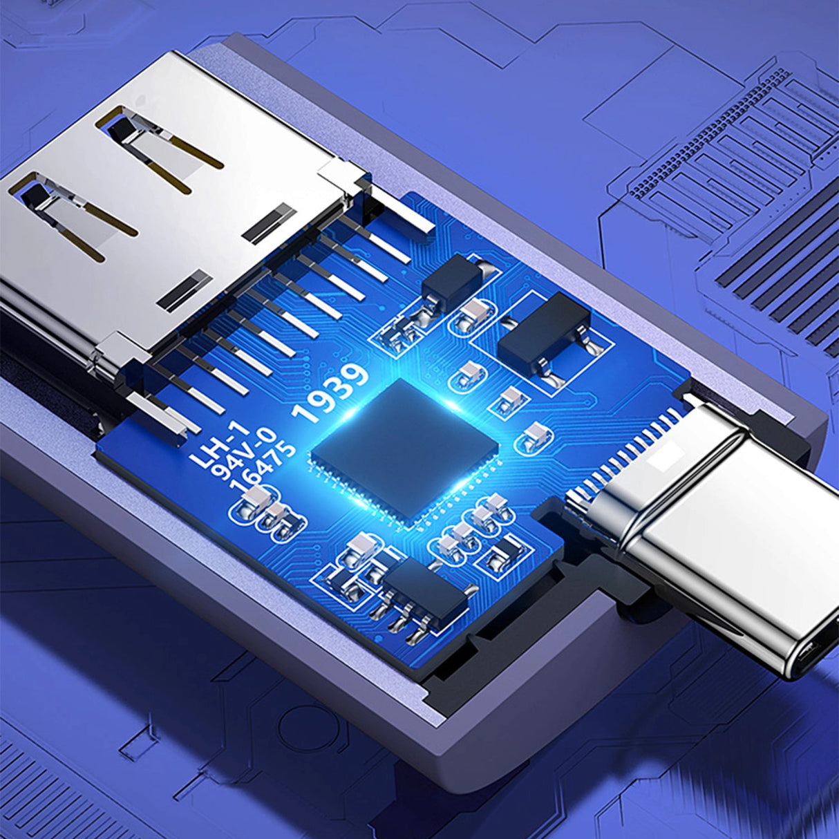 Ugreen US320 USB-C HDMI-adapter - grå