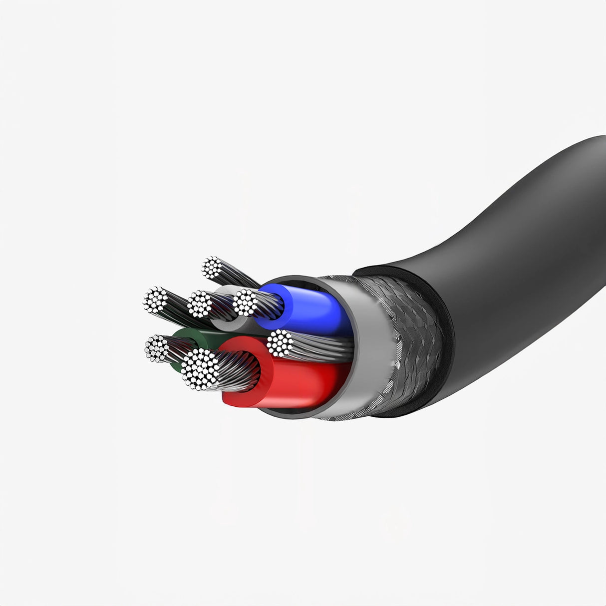 Ugreen US300 USB-C / USB-C 480Mb/s 5A 2m kabel - sort