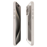 Spigen Ultra Hybrid iPhone 15 Pro Case - Naturligt titanium