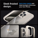 Spigen Ultra Hybrid iPhone 15 Pro Case - Naturligt titanium